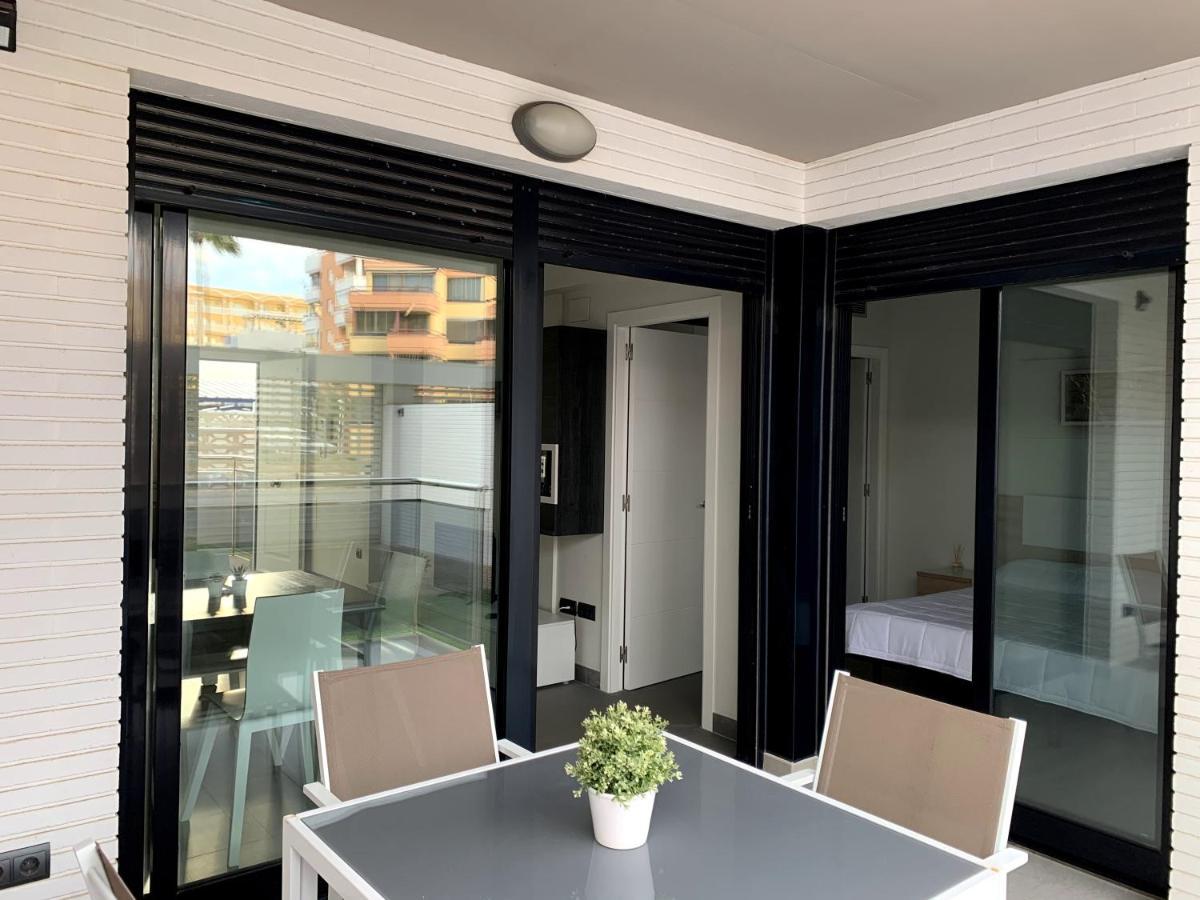 Apartamento Con Jardin En Primera Linea De Playa Con Parking Y Piscina Peñíscola Екстериор снимка