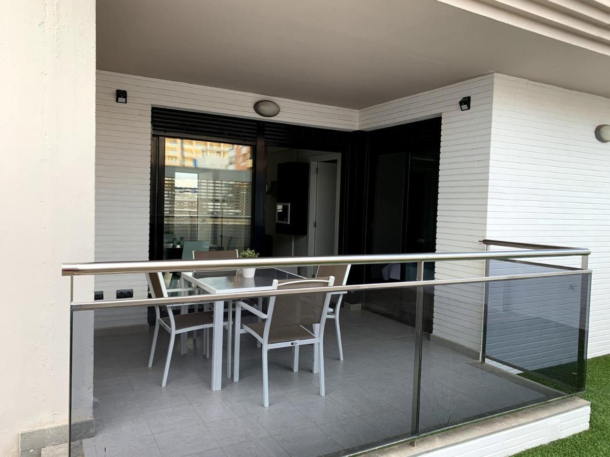Apartamento Con Jardin En Primera Linea De Playa Con Parking Y Piscina Peñíscola Екстериор снимка
